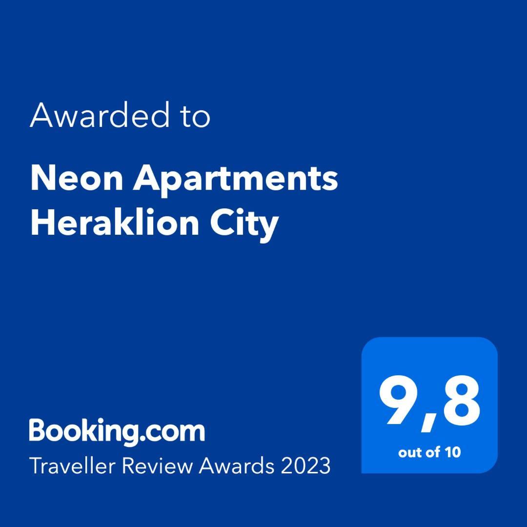 Neon Apartment, Modern, High Quality, Central Apt, Heraklion City Dış mekan fotoğraf