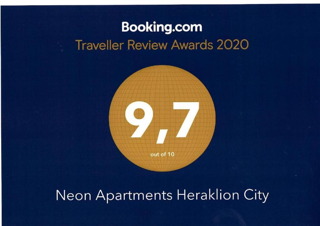 Neon Apartment, Modern, High Quality, Central Apt, Heraklion City Dış mekan fotoğraf